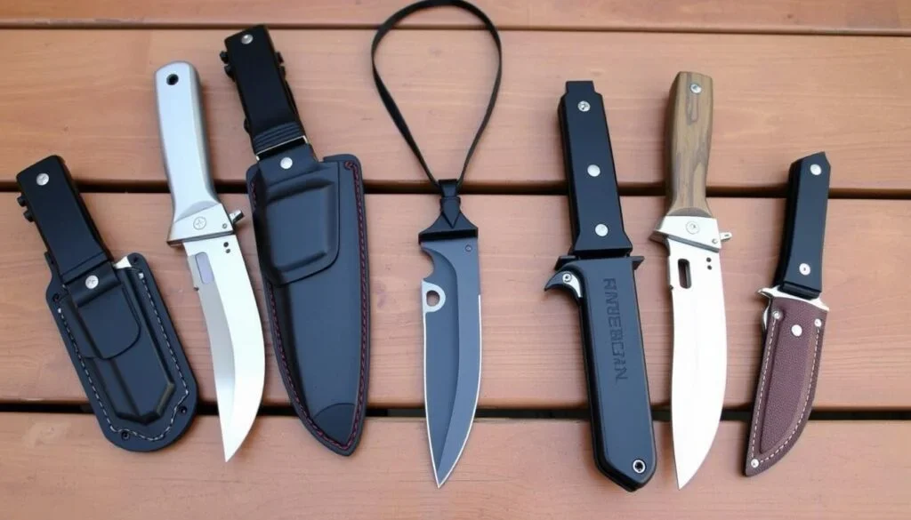 EDC fixed blade carry methods