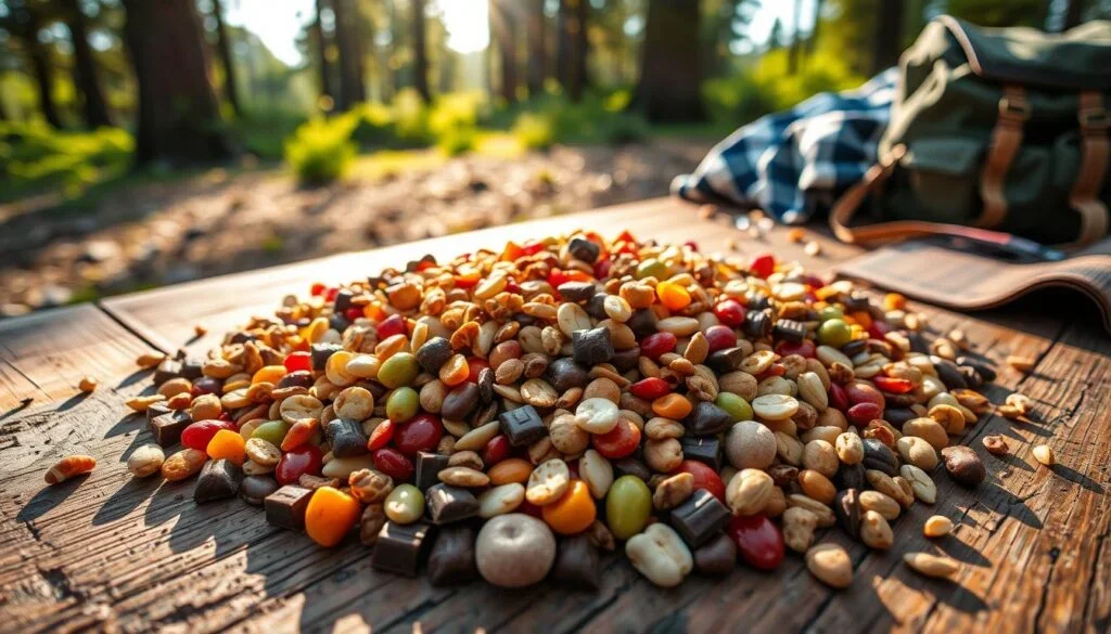 Essential Camping Food List: What Food to Bring and Meal Planning Tips 4 trail mix camping snack