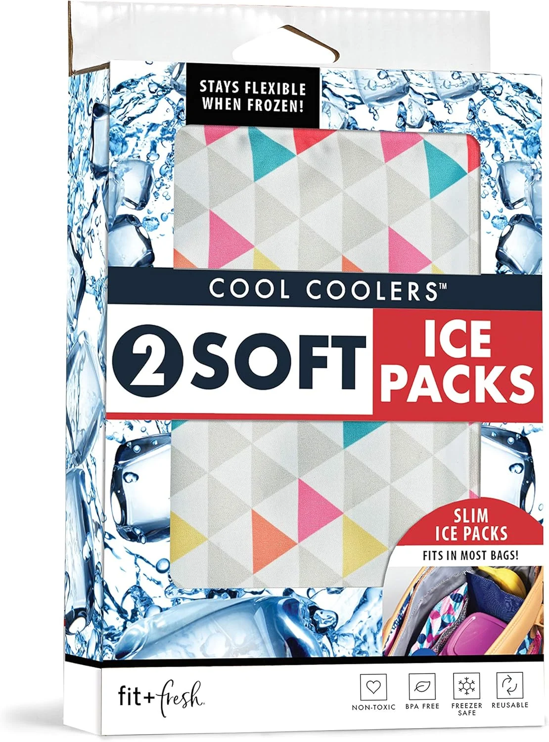 Discover the Best Cooler Accessories for Your Next Outdoor Trip 3 Cool Coolers by Fit & Fresh 2 Pack Soft Ice